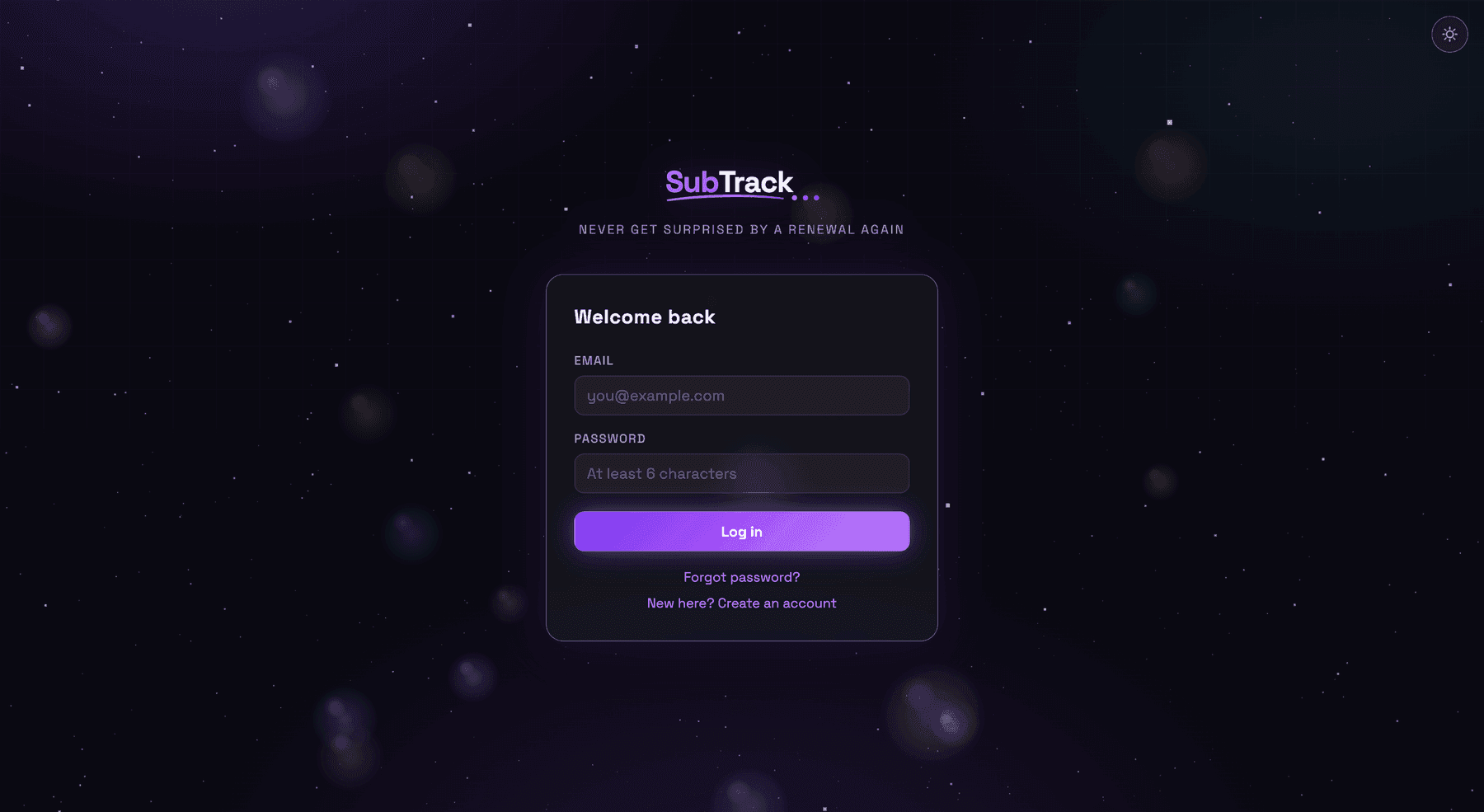 Subscription Tracker